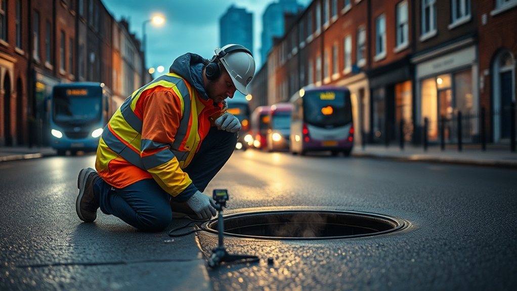 Underground Leak Detection Dalston E8 in Shepherd's Bush